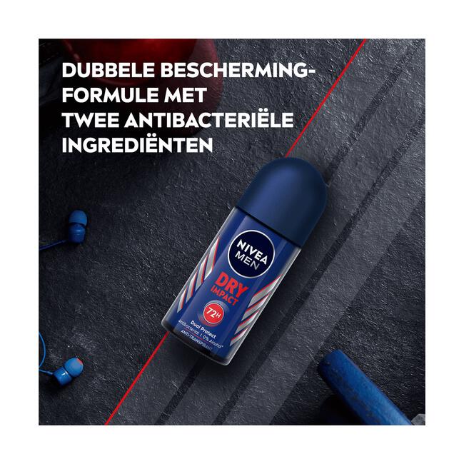 NIVEA MEN Dry Impact Deodorant Roller 50 ML