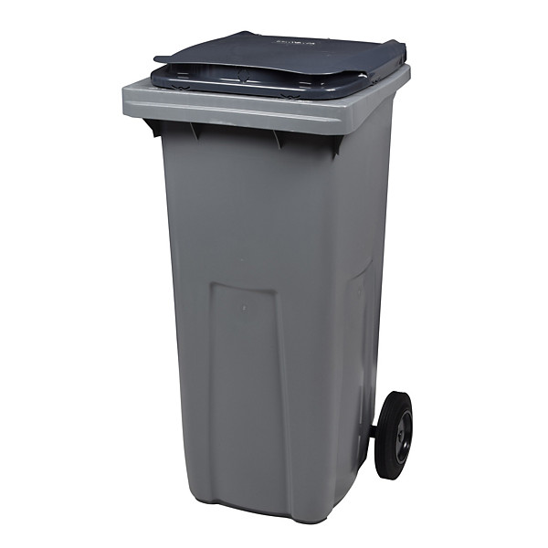 ROSSIGNOL Conteneur 2 roues korok - 240l - sans barre - gris / gris