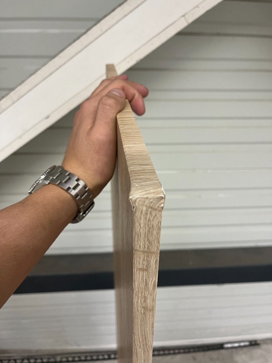 SCHADEMODEL: Best Design Beauty meubelblad 140cm eiken