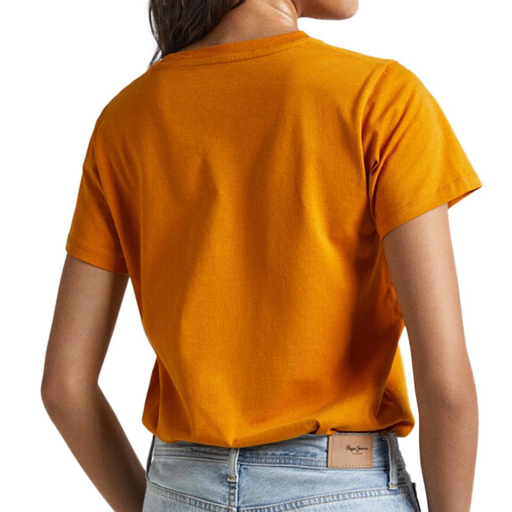 Pepe jeans T-shirt Orange Femme Pepe jeans Wendys