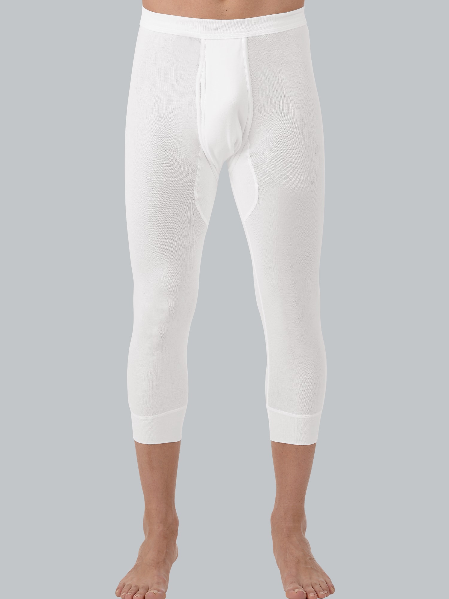 3/4 Unterhose im Doppelpack Weiss