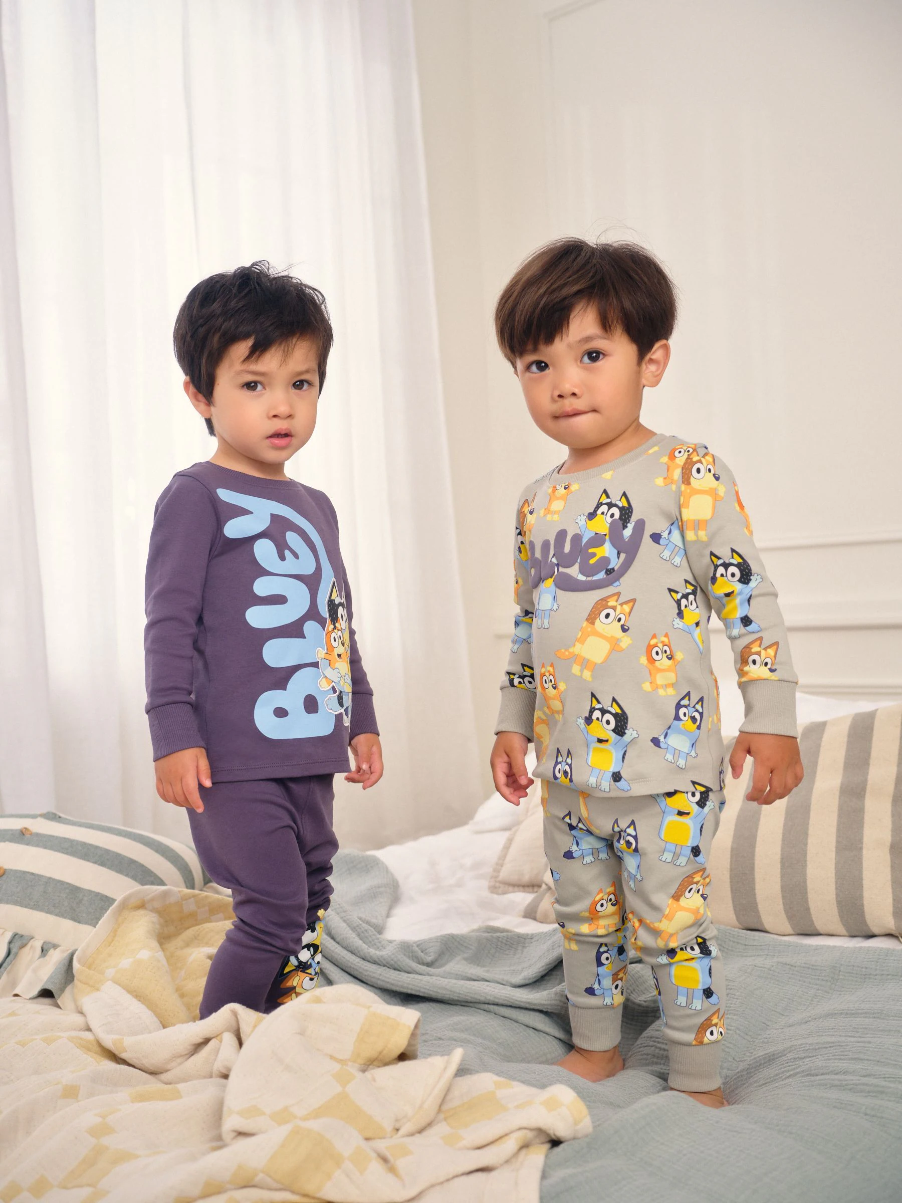 Blauw - License Bluey Snuggle Pyjamas 2 Pack (12mths-8yrs)