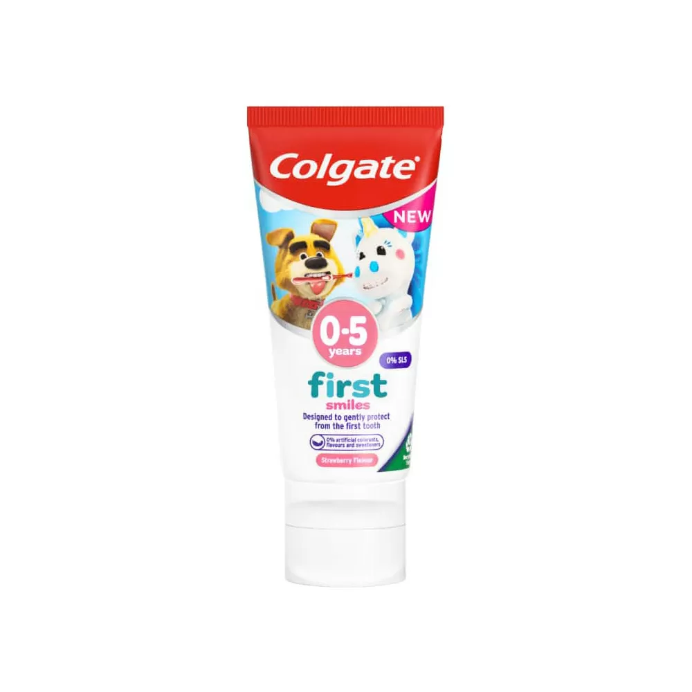Colgate Tandpasta First Smiles 0-5 år - 50 ml.