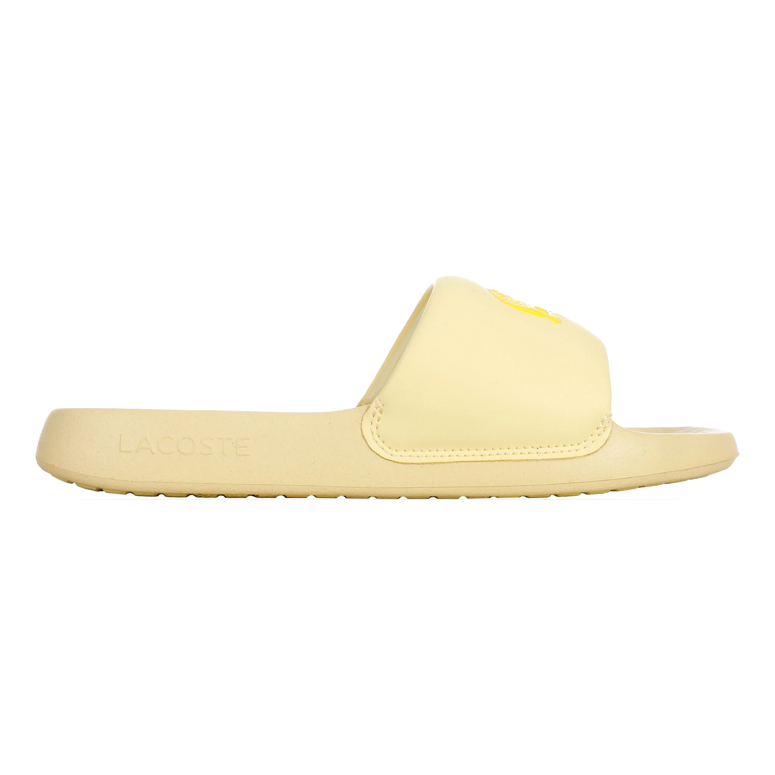 Lacoste Tongs Femmes - Jaune , Blanc