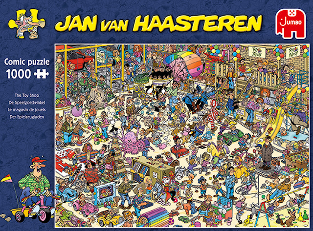 Jan van Haasteren The Toy Shop Puslespill 1000 brikker, Jumbo