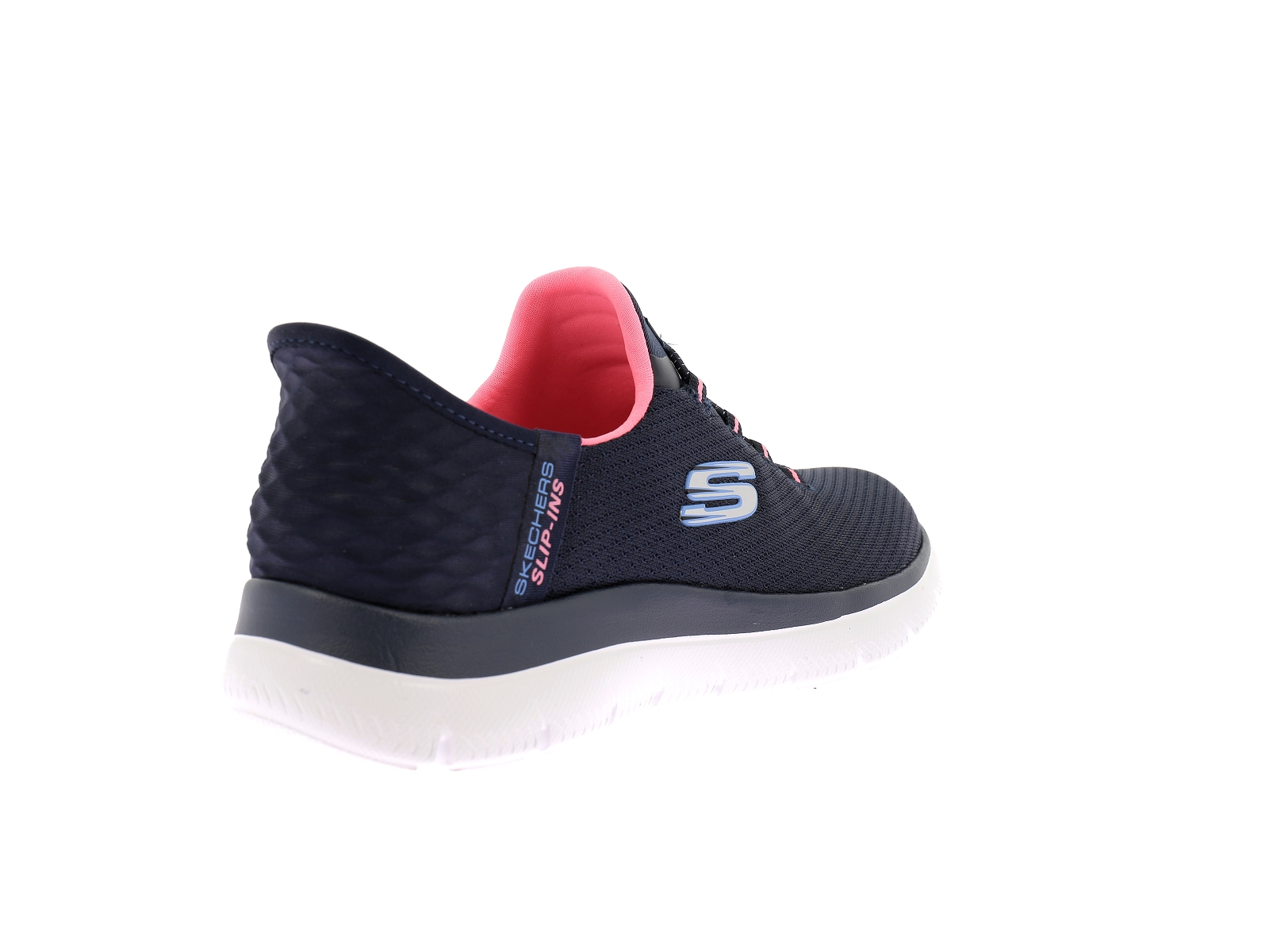 Skechers-SUMMITS DIAMOND DREAM Matières combinées Bleu Rose