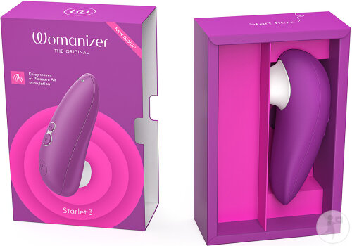 Womanizer The Original Starlet 3 Mini Stimulateur Clitoridien Violet 1 Pièce