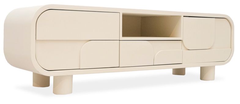 Tv-meubel  Alviano B150 x D40 x H45 cm