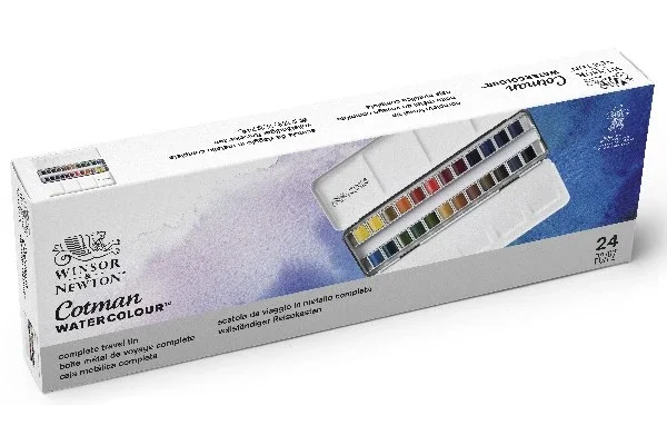 Winsor & Newton - Cotman Watercolour Sketchers (24 pcs) (830852)