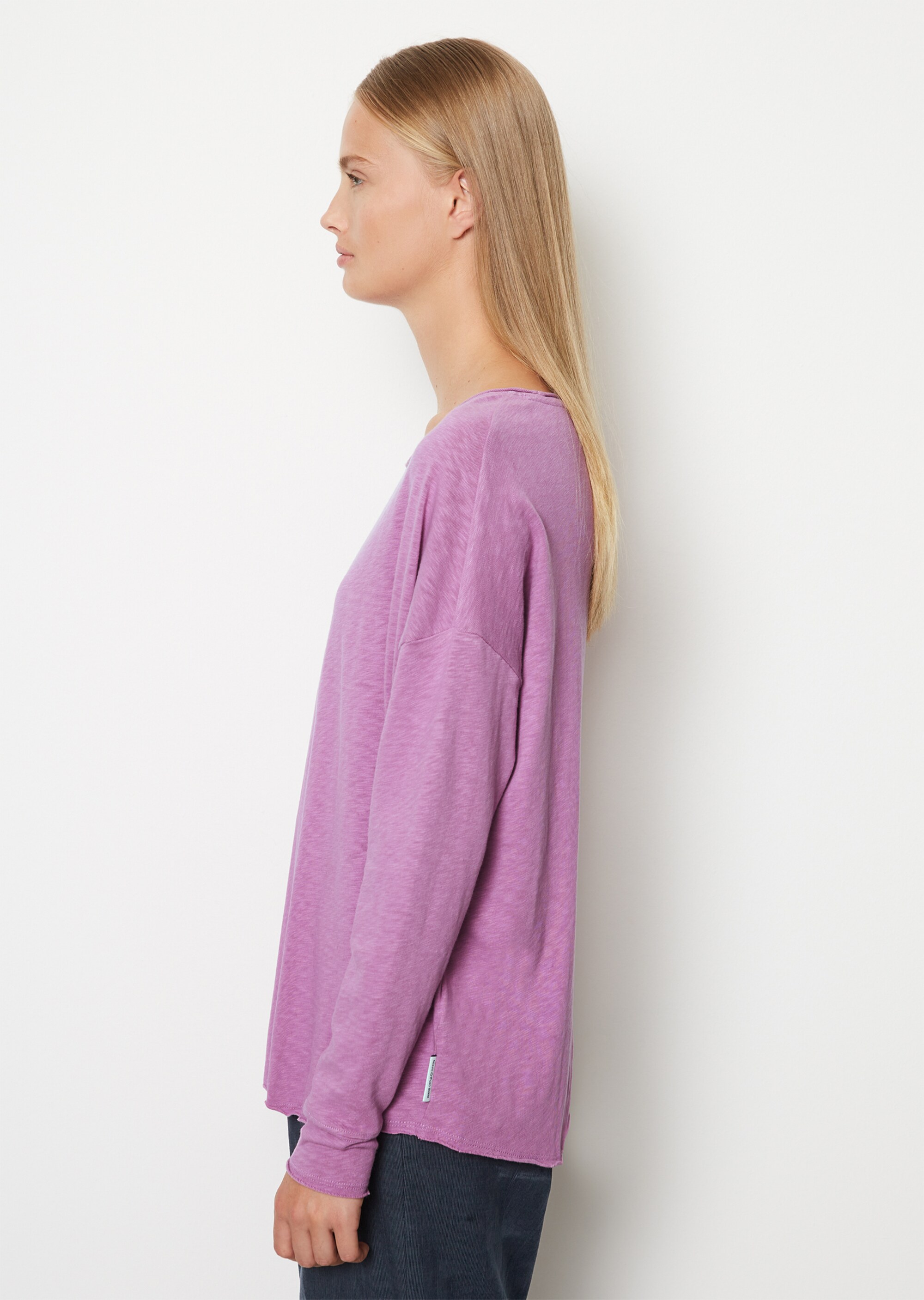 Longsleeve oversizeaus Heavy-Slubjersey