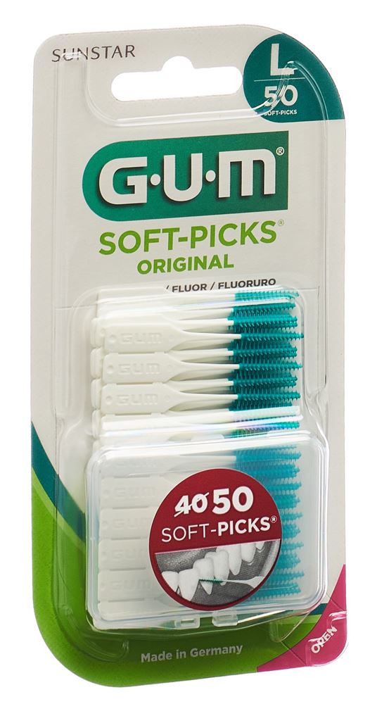 GUM Soft-Picks Original<br>50 Stück, Large