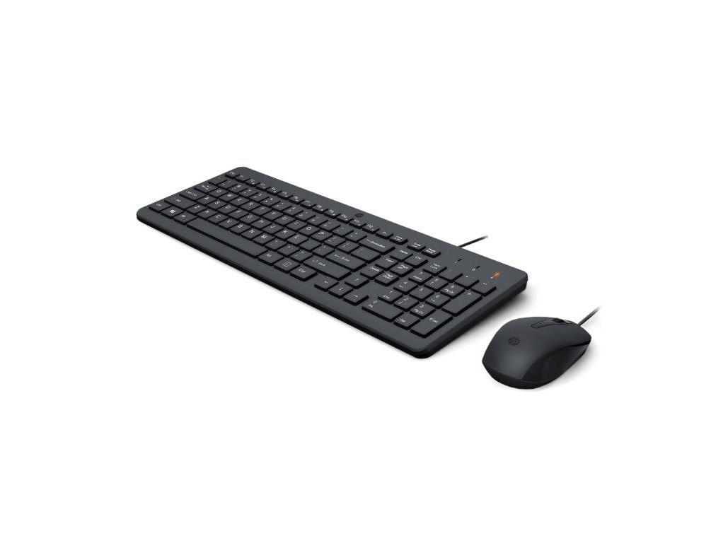 KIT TECLADO   RATO C/ FIOS HP 150