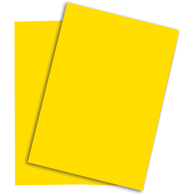 Rainbow Papier farbig, A4, 120 g/m², intensivgelb