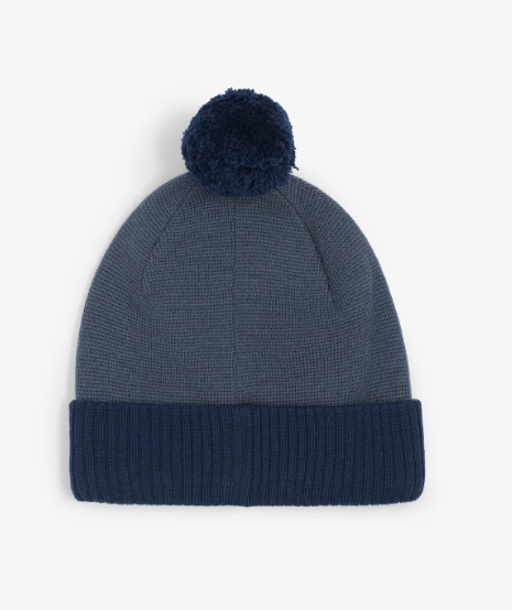Viking Kids Toasty Beanie Wool POM POM<br>Lue i 100% merinoull og bomullsfôr med vindtett ørebeskyttelse