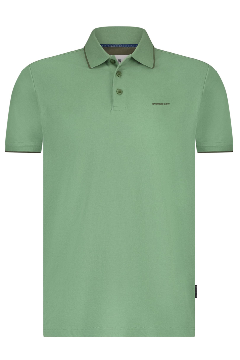 State of Art groene heren polo