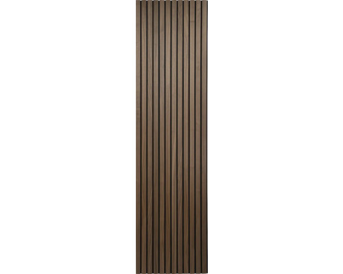 Fjordwall akoestisch paneel LUX notenhout 2400 x 600 x 20 mm