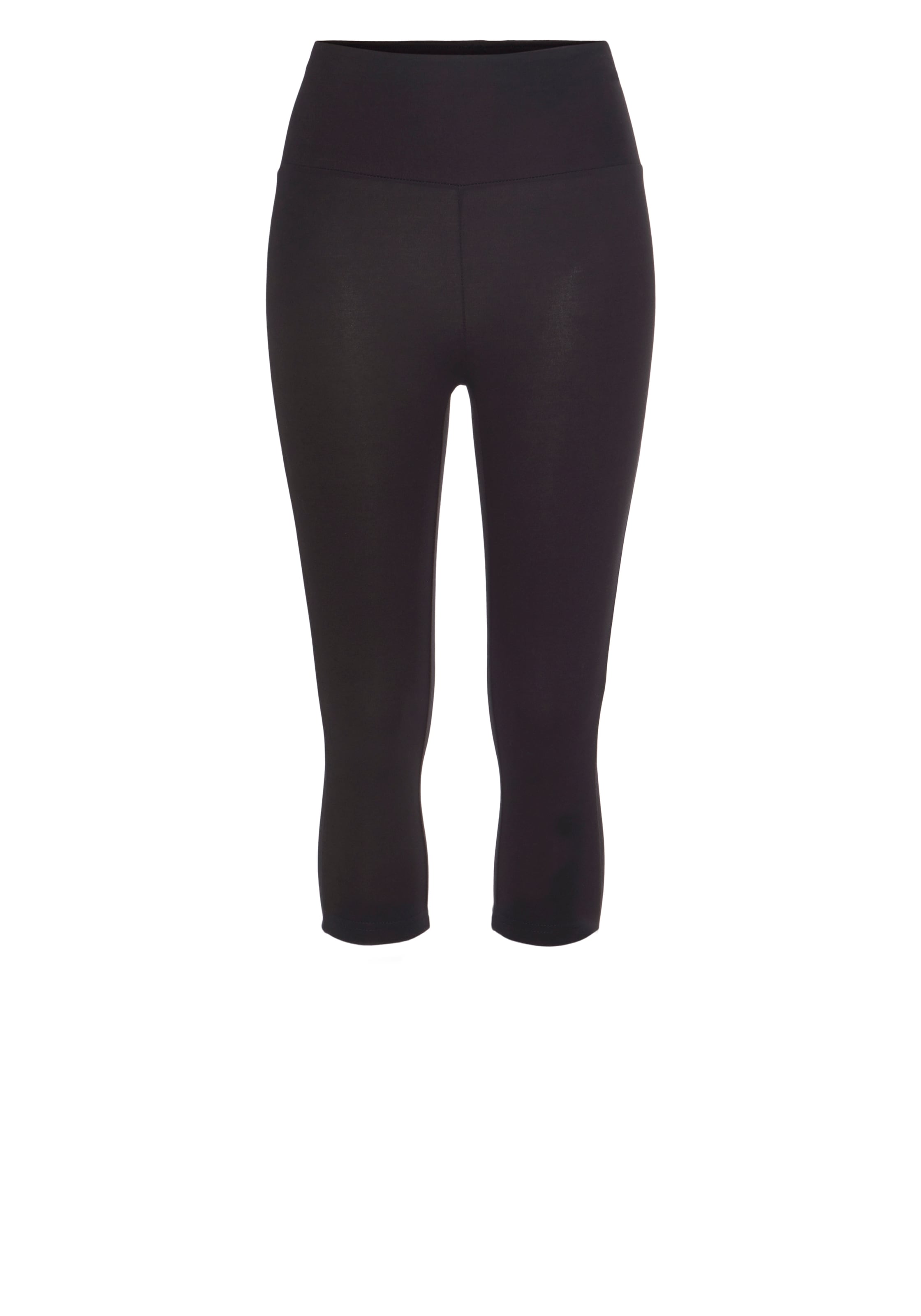 LASCANA Caprileggings  mit breitem, weichen Bündchen