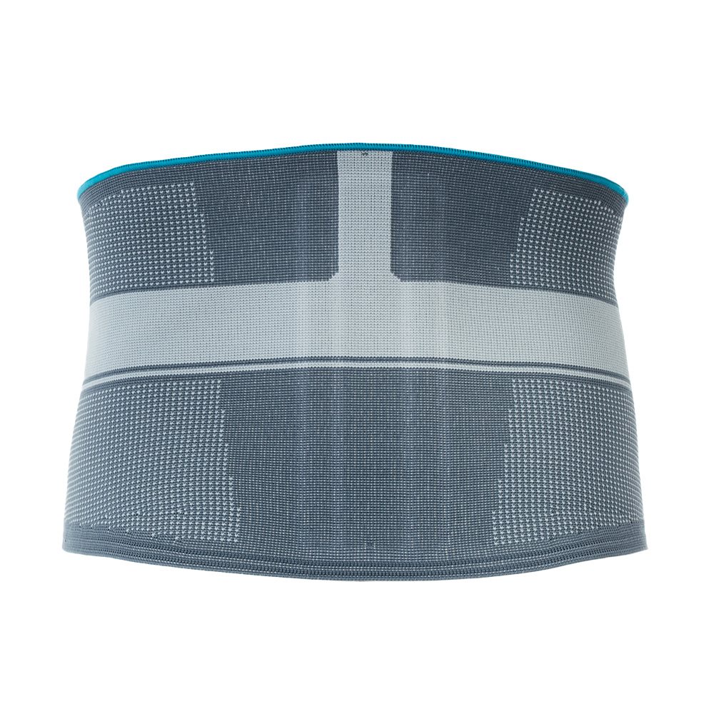 Thuasne Lomba-GO Rückenbandage<br>1 Stück, XS, gerade mit Silikonpelotte grau