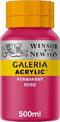 Winsor & Newton - Akrylmaling - Perm Rose 500 ML