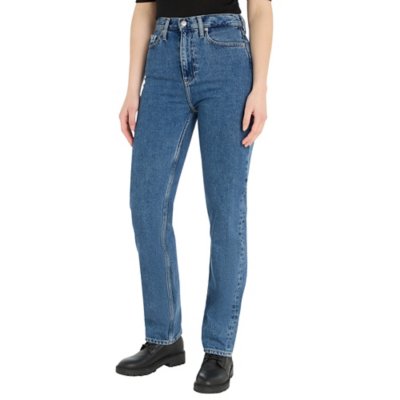 Jean femme High Rise Straight CALVIN KLEIN