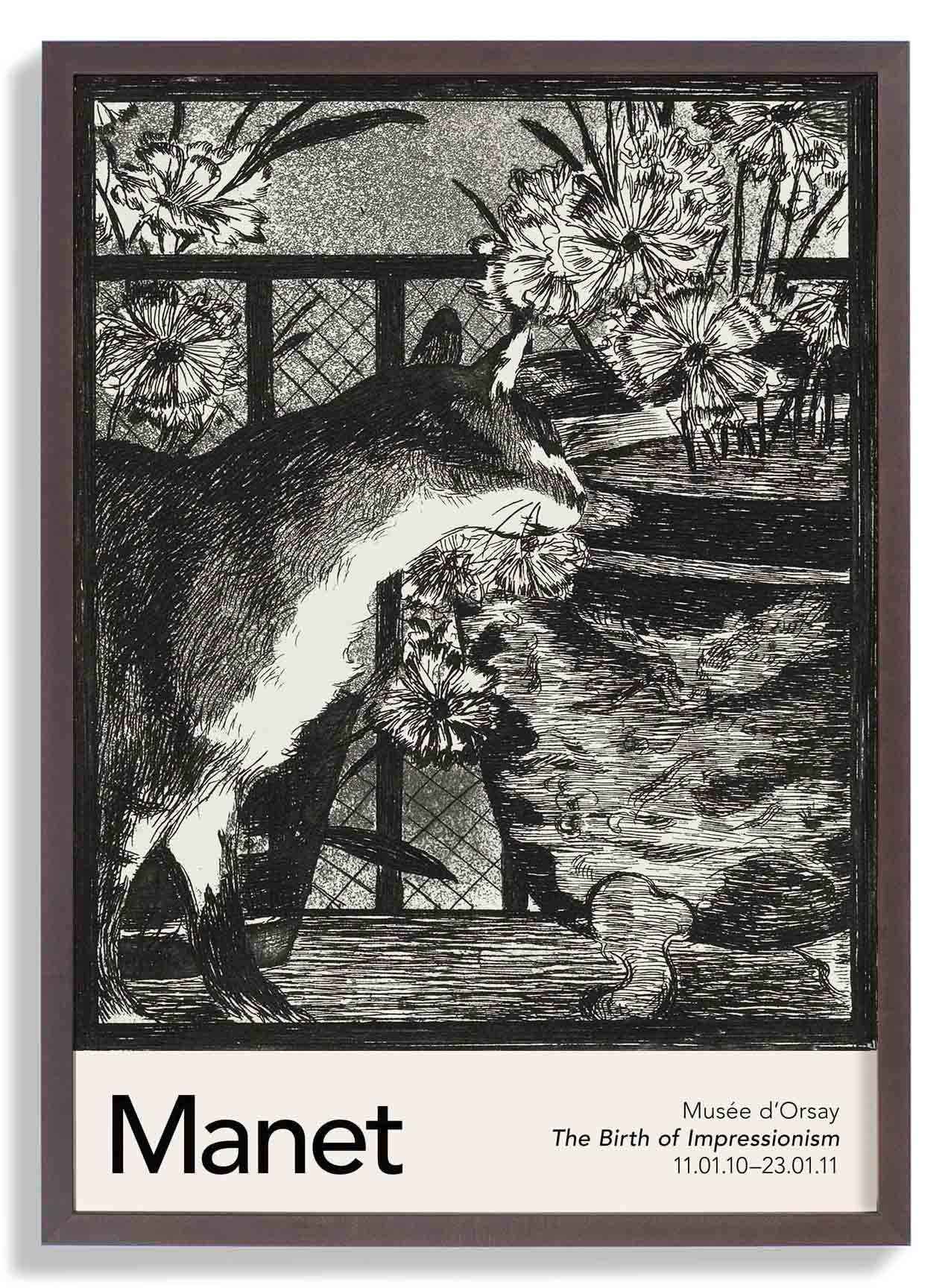 Les Chats von Manet Ausstellung