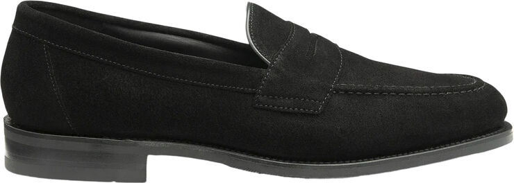 Loake IMPERIAL BLACK SUEDE Black
