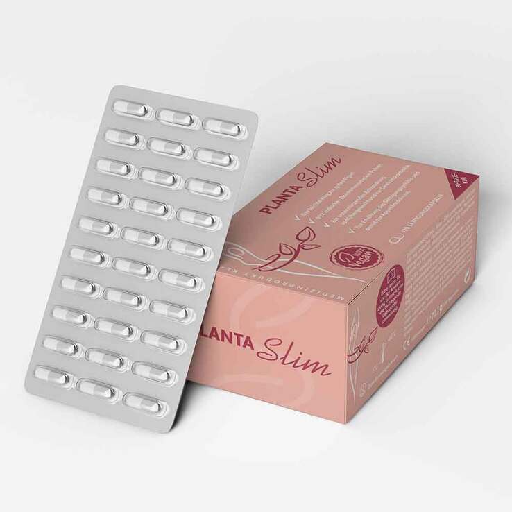 Planta Slim 99% ind.FlohsamenschalenPulver Kapseln vegan, 120 St