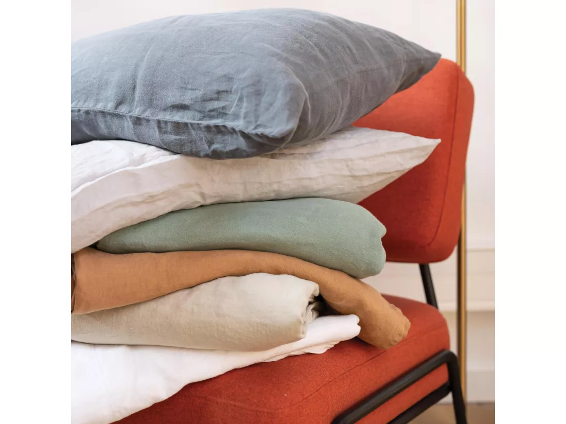 Drap plat Kala lin 240 x 300 cm Vivaraise