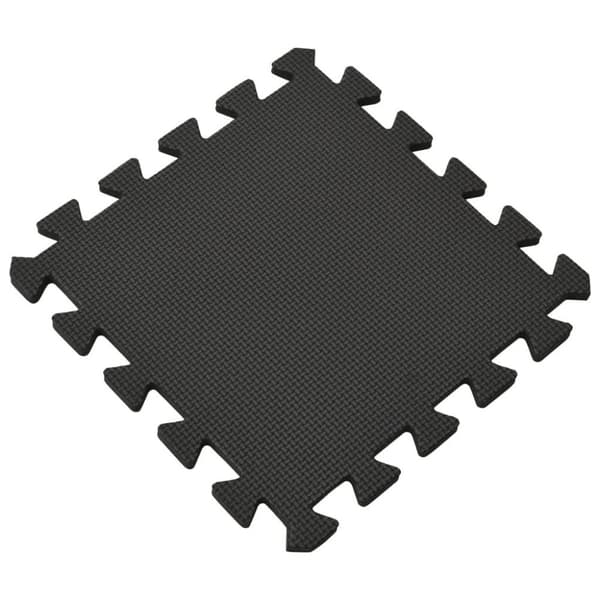 vidaXL Gulvmatter 54 stk 4,86 ㎡ EVA-skum svart