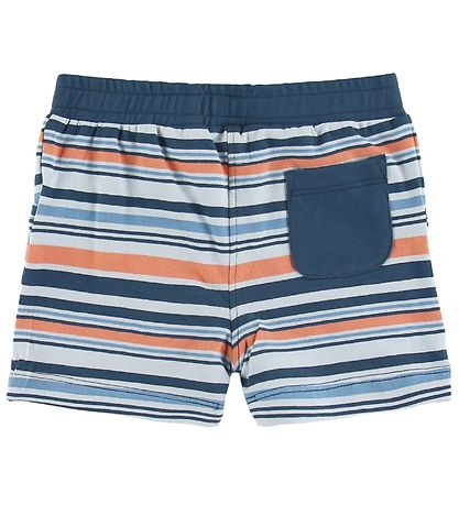 Minymo Shorts - Insignia Blue m. Streifen
