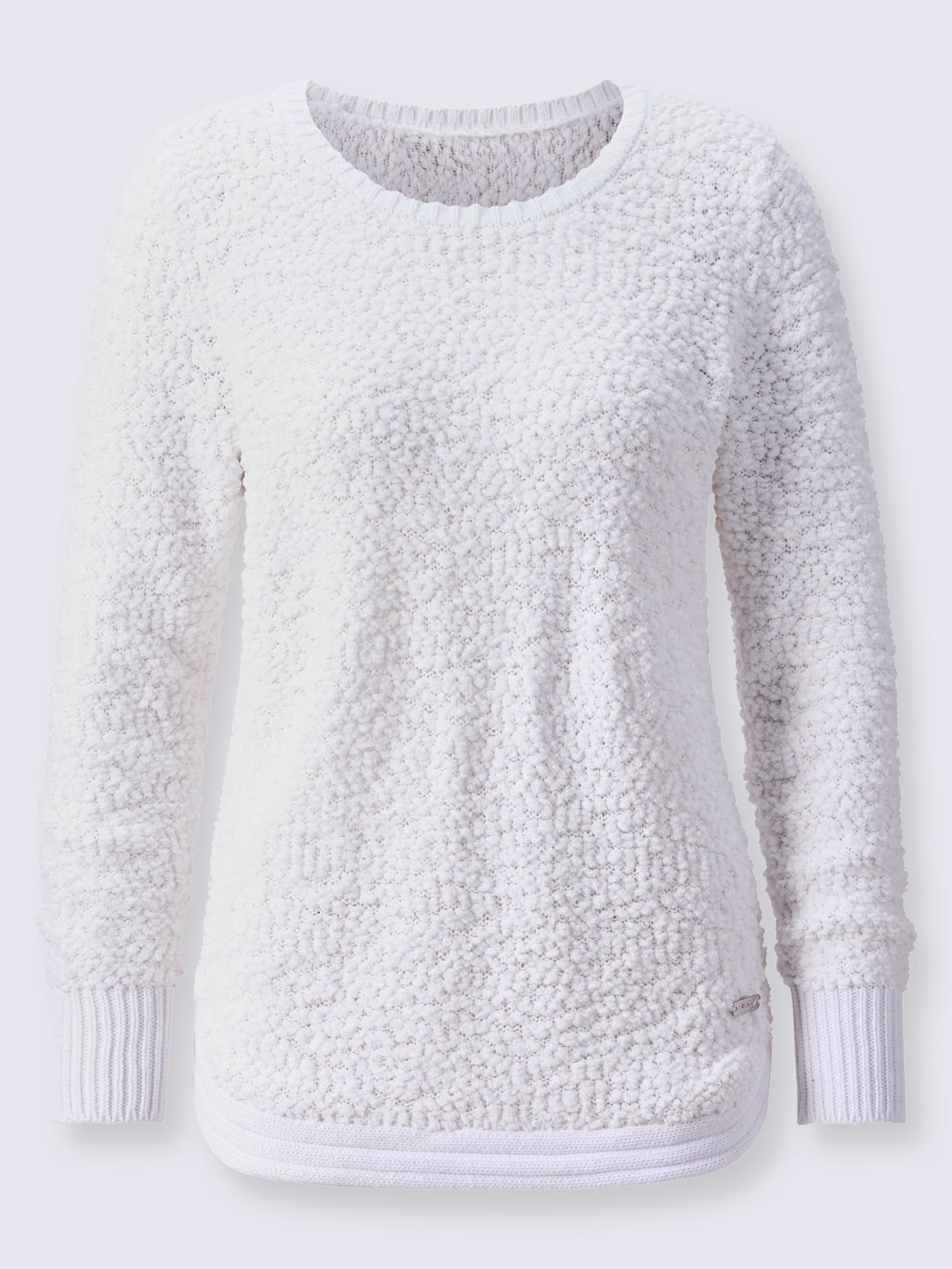 Pull à manches longues qualité tricotée douce