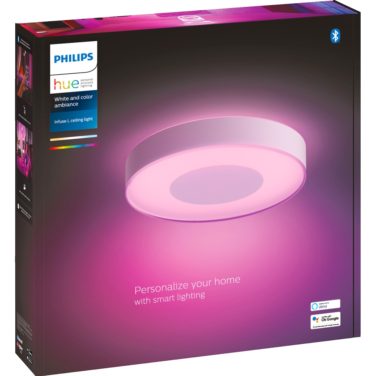 Philips Hue Infuse L taklampe (hvit)