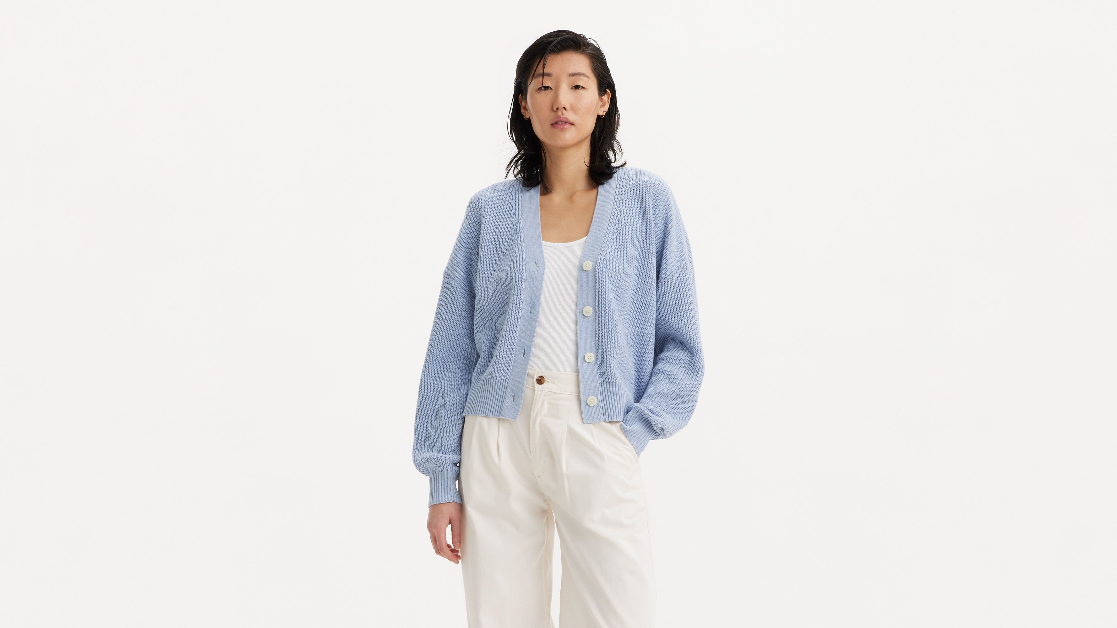 Cardigan Cyrus - Brunnera Blue - Bleu