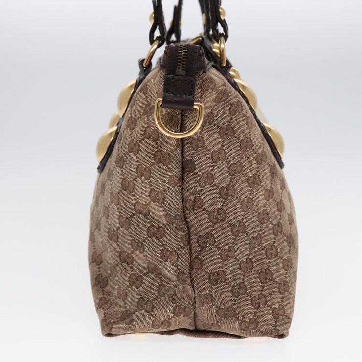 Gucci Vintage Gucci Shoulder Bag Beige
