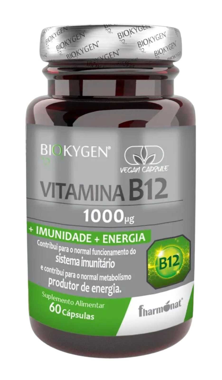 Biokygen Vitamina B-12 60 cápsulas