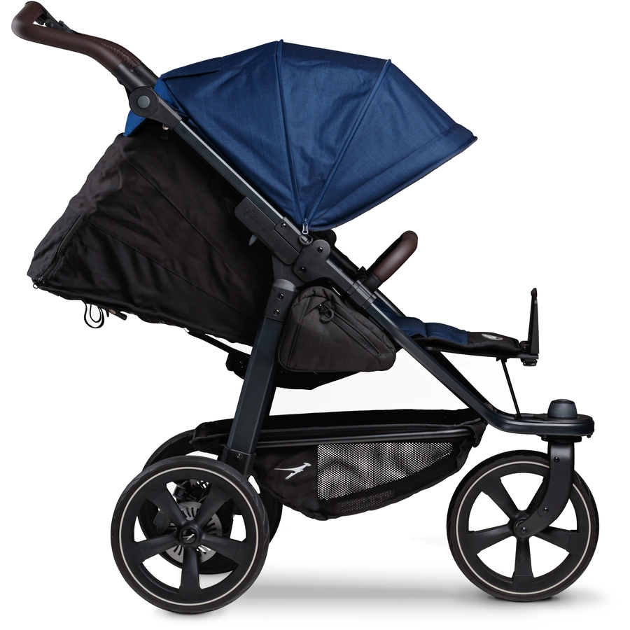 tfk Sportkinderwagen Mono 2 mit Luftkammerrad Set marine