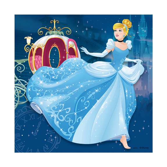 Puzzles 3x49 pièces - Aventure des princesses -  Princesses
