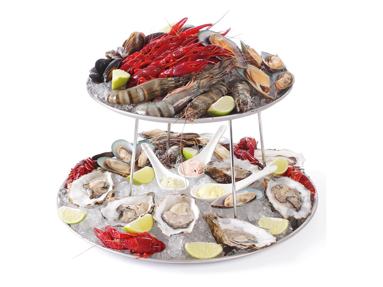 Support à plateau de fruits de mer