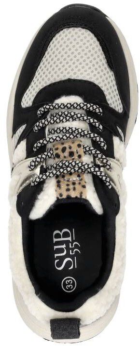 Sub55 Sneakers Laag zwart