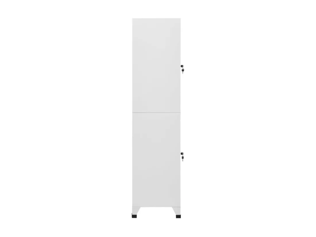 Armoire à casier avec 2 compartiments 38x45x180 cm
