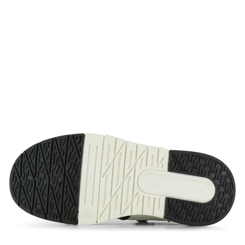 Shoesme zwart-witte basket sneaker Microleer | Sale