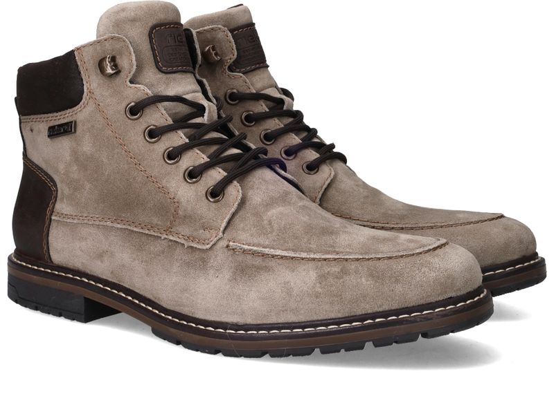 Rieker Veterschoenen Beige Heren