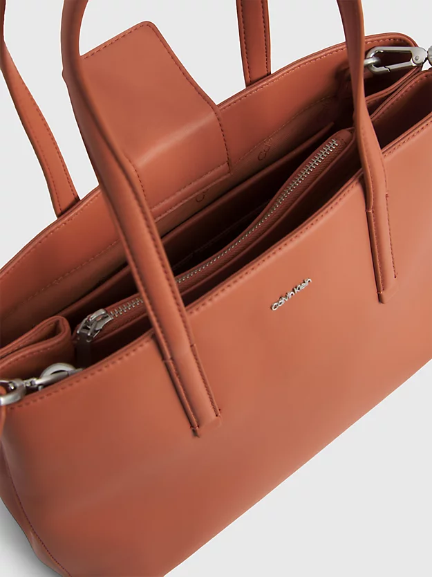 Bolsa de compras em couro sintético