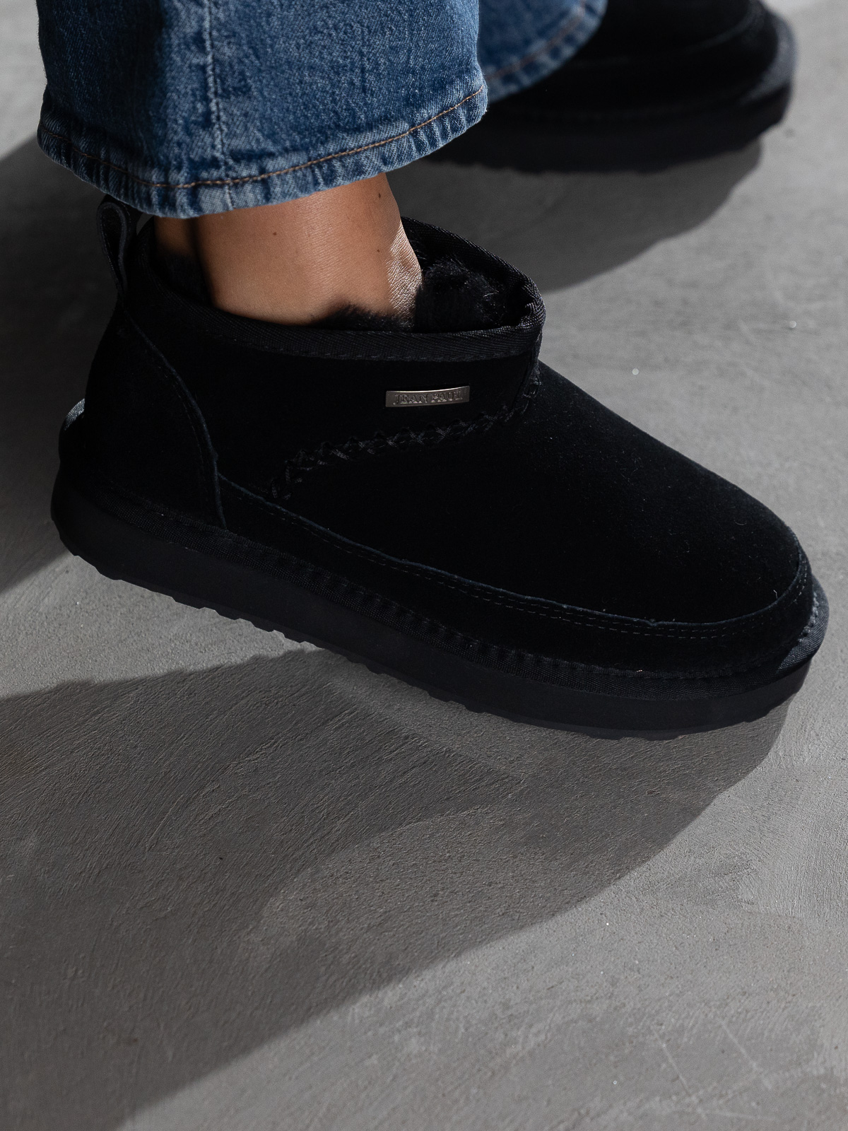 Jean Paul - Charmoise Black - Trapes Sko