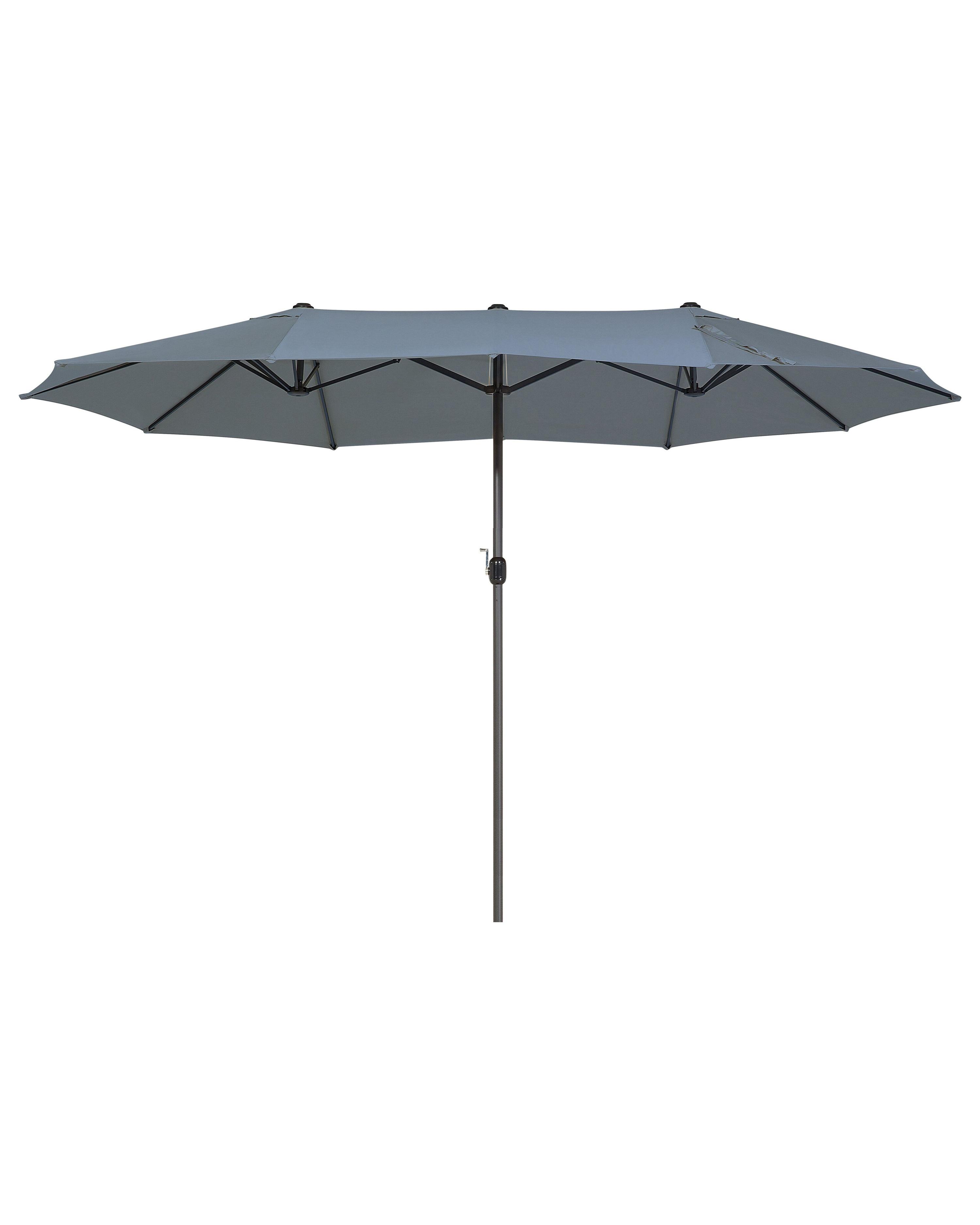 Parasol 460 cm SIBILLA Grijs