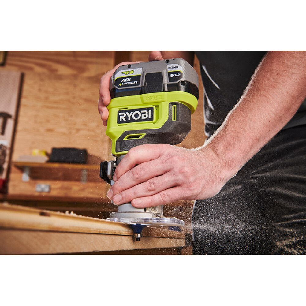 HÅNDOVERFRES RYOBI RTR18-0 ONE+ 18V UTEN BATTERI