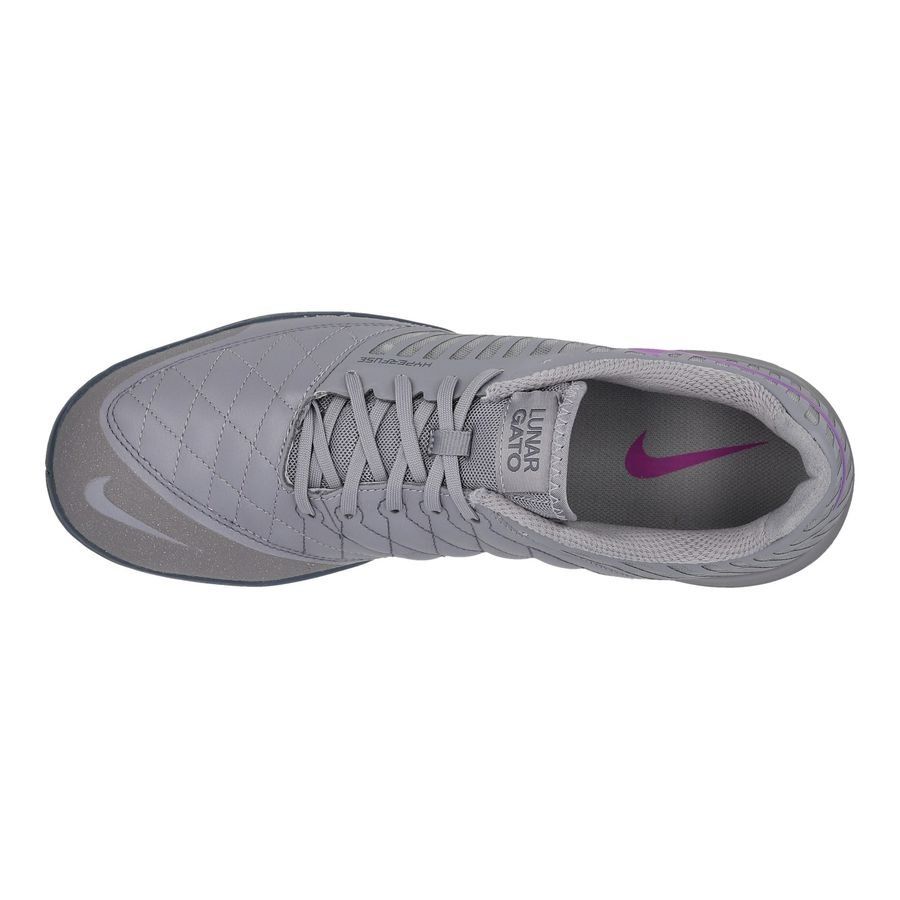 Nike Lunargato II IC Small Sided - Argenté/Lilac Bloom