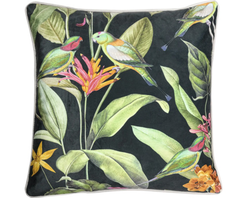 Kussenhoes Selection Birdie 13 zwart 45x45 cm
