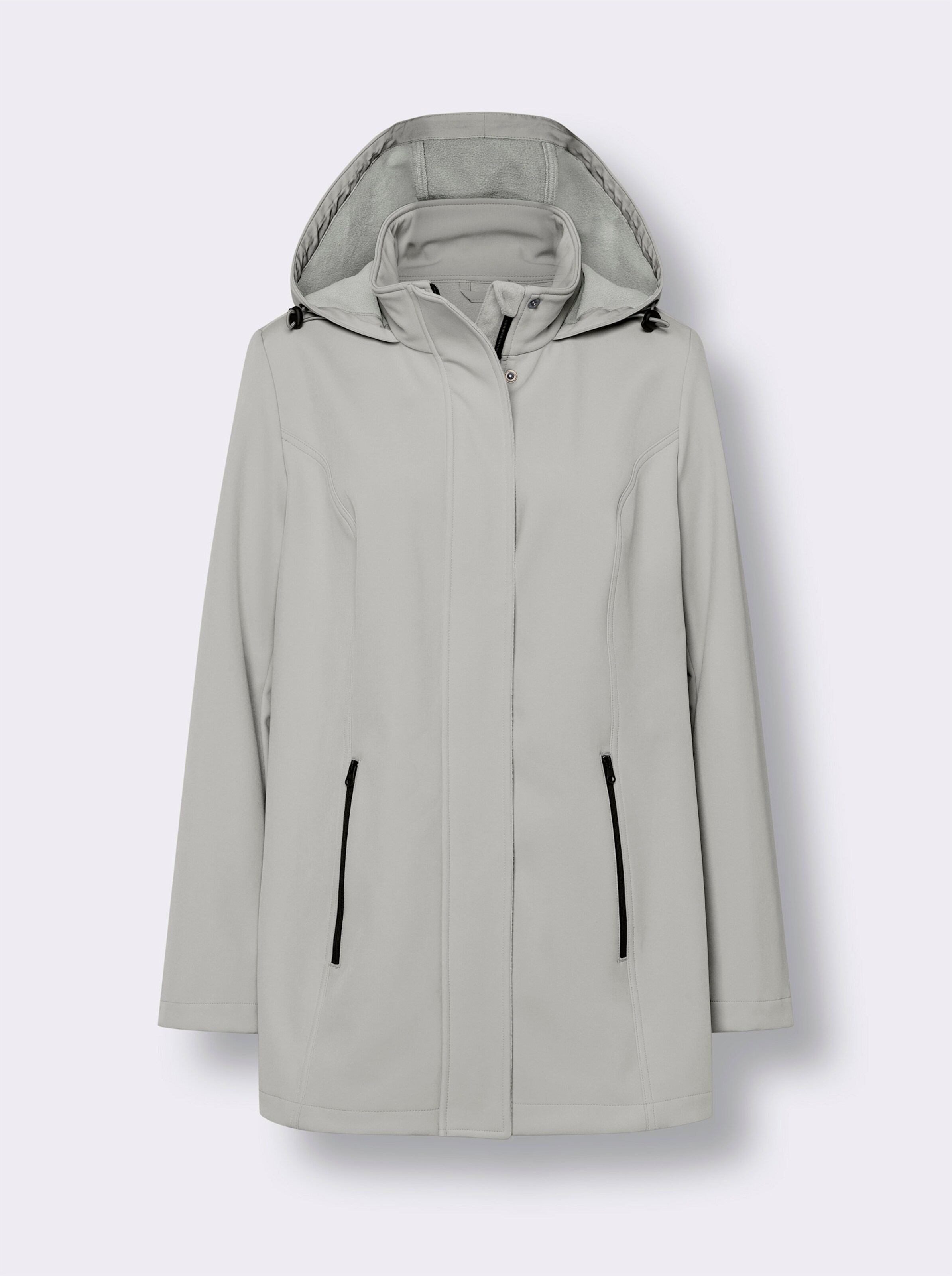 Softshelljacke mit Fleece-Futter