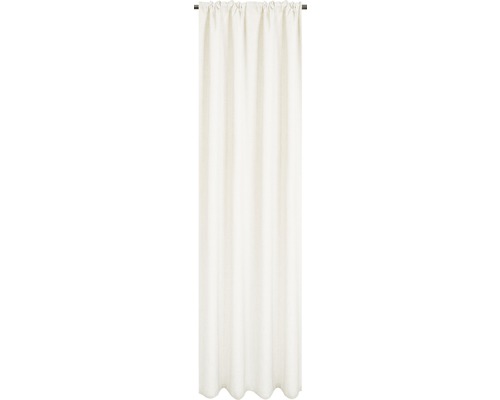 Gordijn met universele band Silk off beige 130x280 cm
